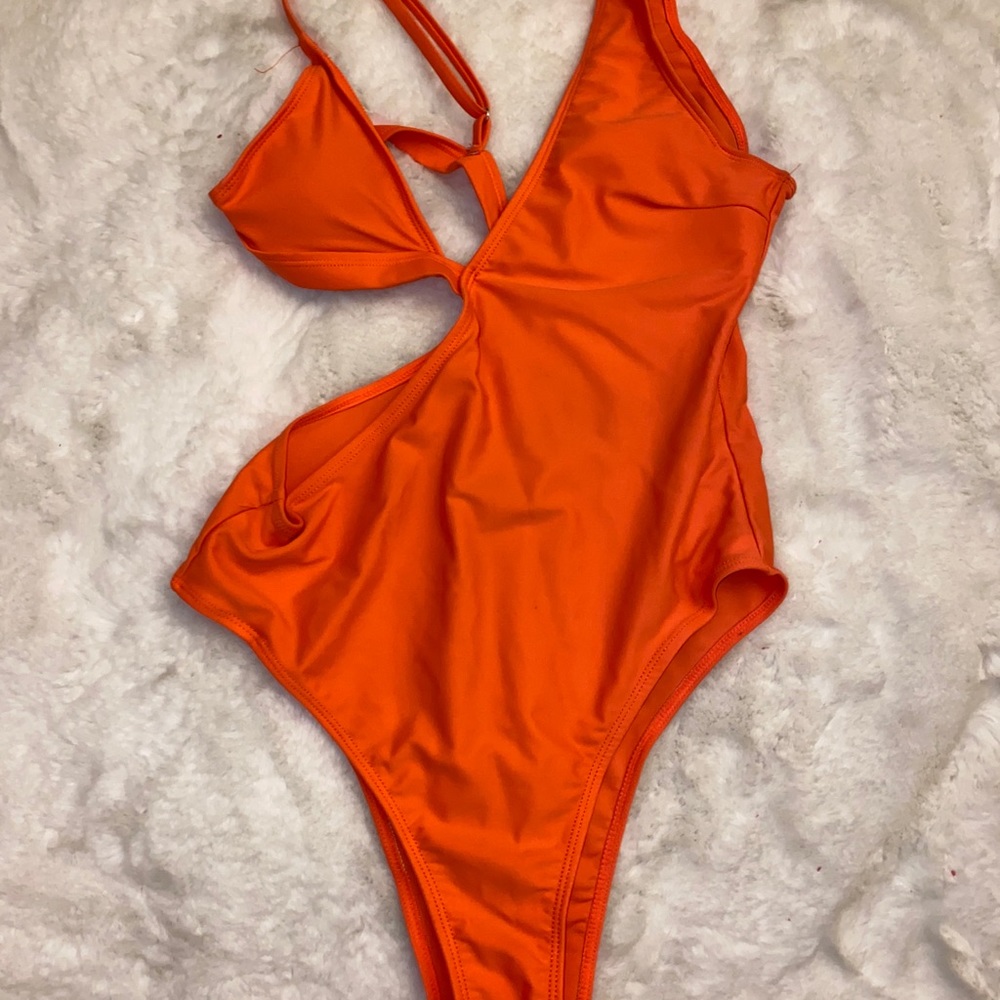 Orange one piece